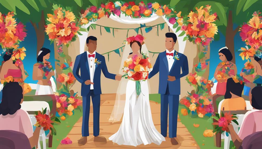 honduran wedding customs details